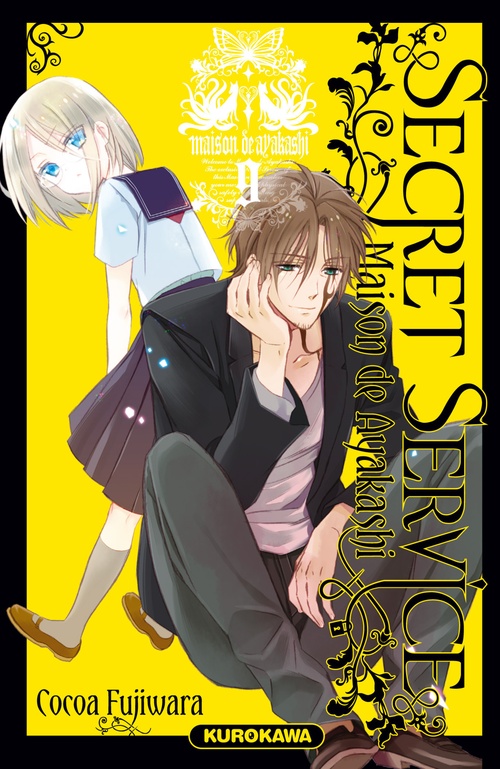 ebook cover of Secret Service - Maison de Ayakashi - Tome 9, by Cocoa Fujiwara