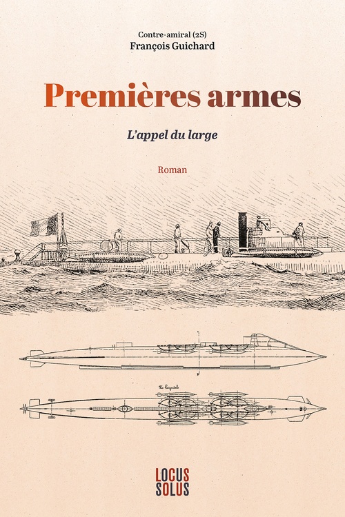 Couverture ebook de Premières armes - L'appel du large, de François Guichard