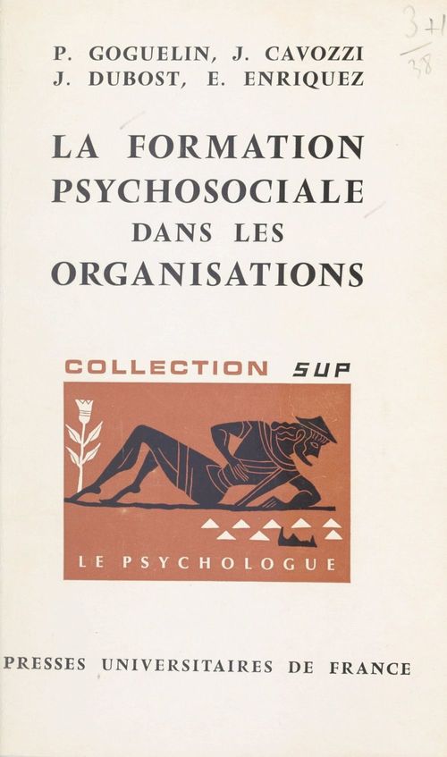 Couverture ebook de La formation psychosociale dans les organisations, de Jean Dubost, Eugène Enriquez, Pierre Goguelin, Jean Cavozzi