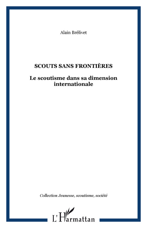 ebook cover of Scouts sans frontières, by Alain Brelivet