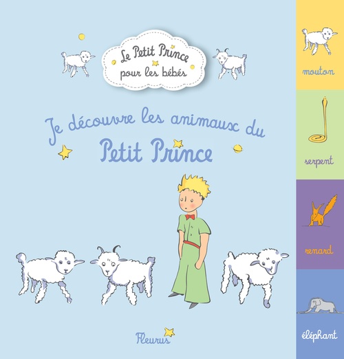 Couverture ebook de Je découvre les animaux du Petit Prince, de Collectif