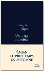 Couverture ebook de Un orage immobile, de Françoise Sagan