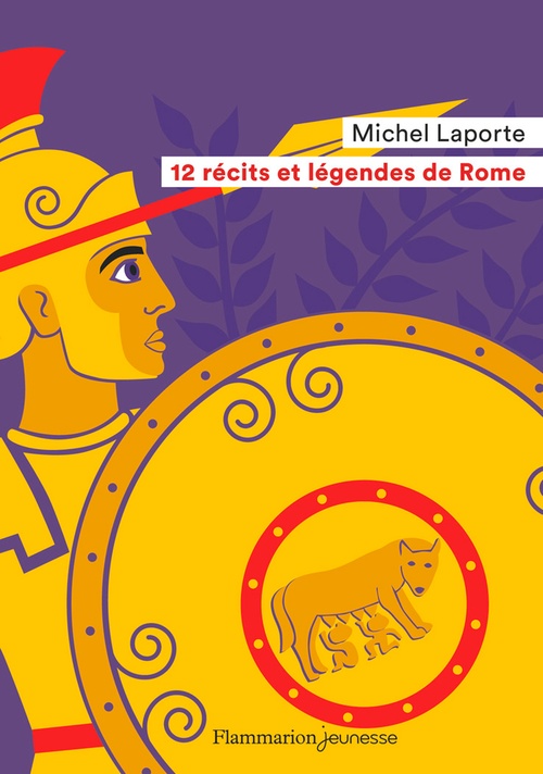ebook cover of 12 récits et légendes de Rome, by Michel Laporte