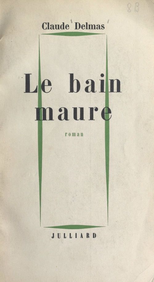 Couverture ebook de Le bain maure, de Claude Delmas