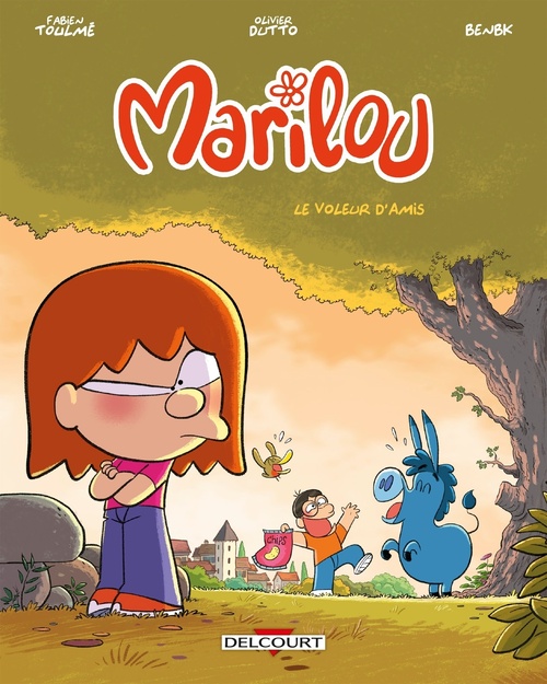 ebook cover of Marilou T02 - Le Voleur d'amis, by Fabien Toulmé