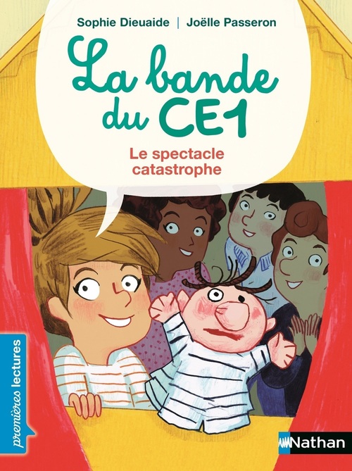 ebook cover of La Bande du CE1 : Le spectacle de marionnettes, by Sophie Dieuaide, Joëlle Passeron