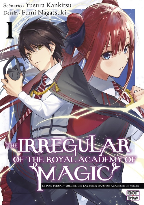 Couverture ebook de The Irregular of the royal academy of magic T01, de Yusura Kankitsu