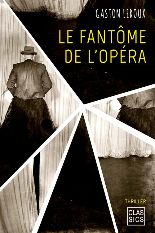 ebook cover of Le fantôme de l'opéra, by Gaston Leroux