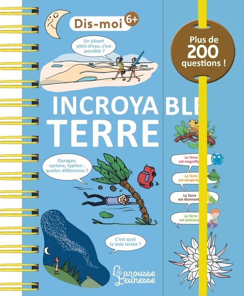 Couverture ebook de Incroyable Terre, de Sophie de Mullenheim