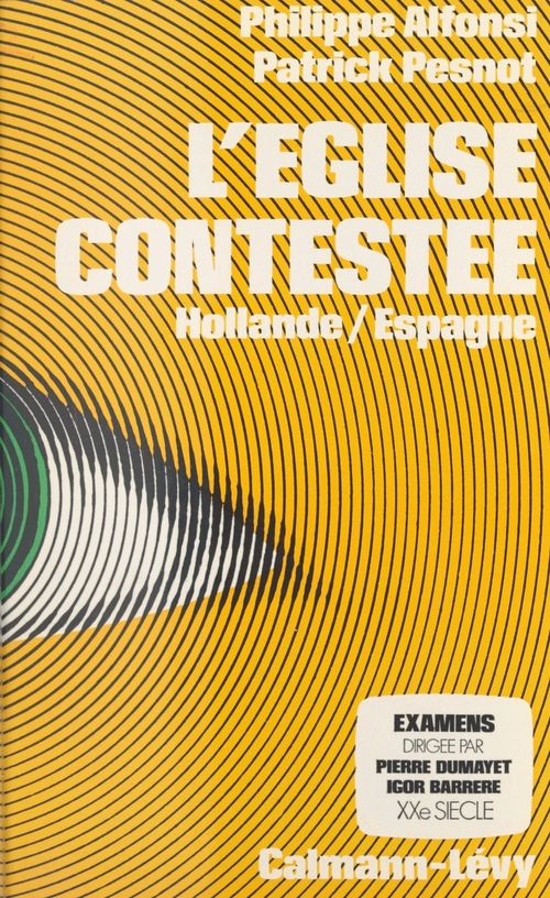 Couverture ebook de L'Église contestée, de Philippe Alfonsi, Patrick Pesnot