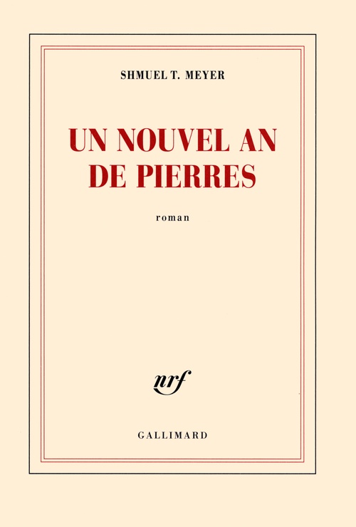 Couverture ebook de Un nouvel an de pierres, de Shmuel t. Meyer