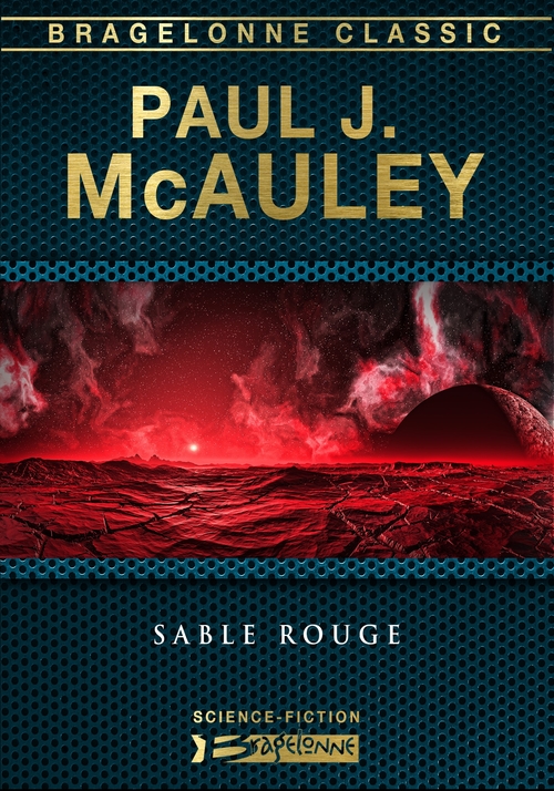ebook cover of Sable rouge, by Paul j. Mcauley