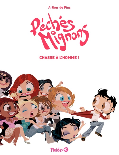 ebook cover of Péchés Mignons (Tome 2) - Chasse à l'homme !, by Arthur de Pins
