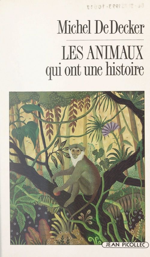 Couverture ebook de Les animaux qui ont une histoire, de Michel de Decker