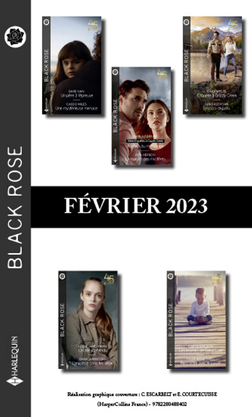 Couverture ebook de Pack mensuel Black Rose - 10 romans (Février 2023), de Collectif