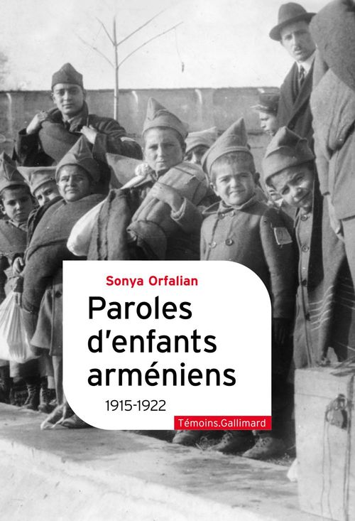 Couverture ebook de Paroles d'enfants arméniens. 1915-1922, de Sonya Orfalian