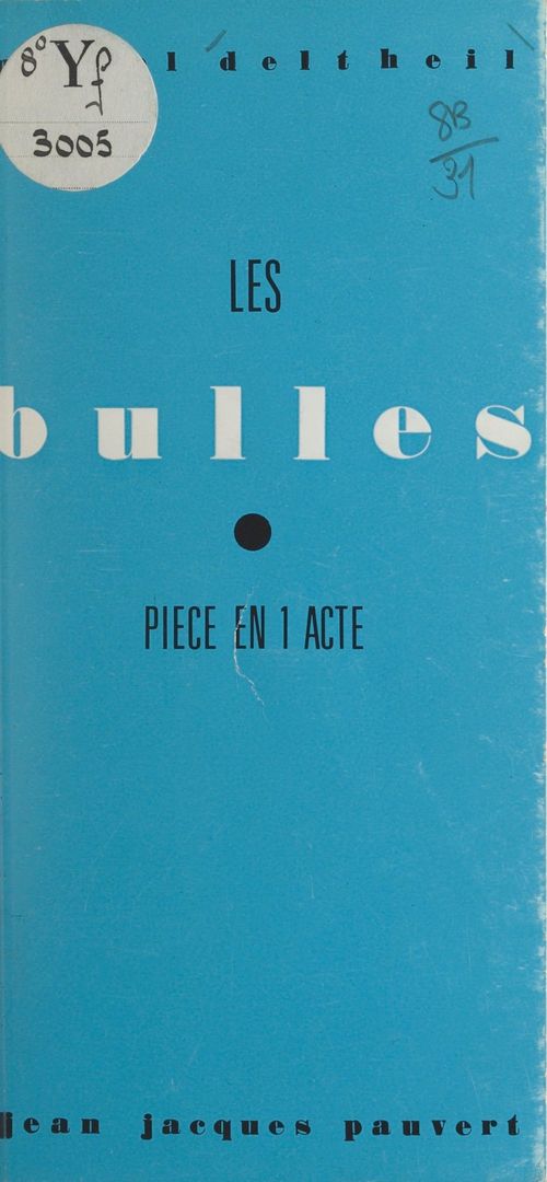 ebook cover of Les bulles, by Michel Deltheil