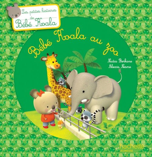 Couverture ebook de Bébé Koala au zoo, de Nadia Berkane