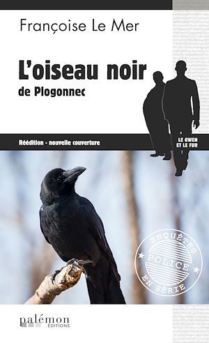 Couverture ebook de L'oiseau noir de Plogonnec, de Françoise Le Mer