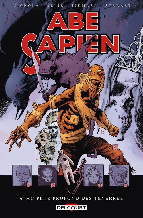 Couverture ebook de Abe Sapien T06 - Au plus profond des ténèbres, de Mike Mignola