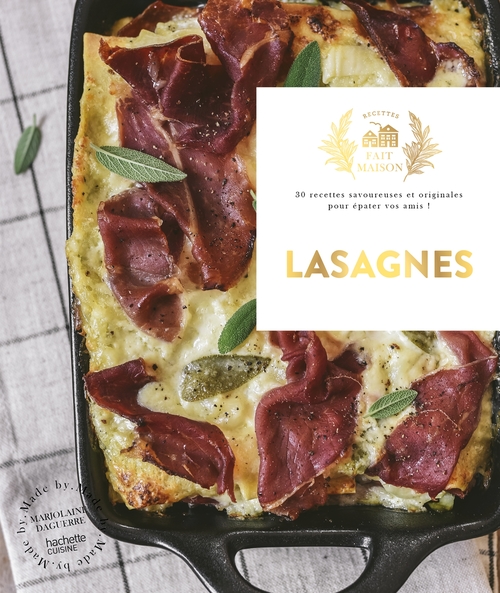 ebook cover of Lasagnes, by Marjolaine Daguerre