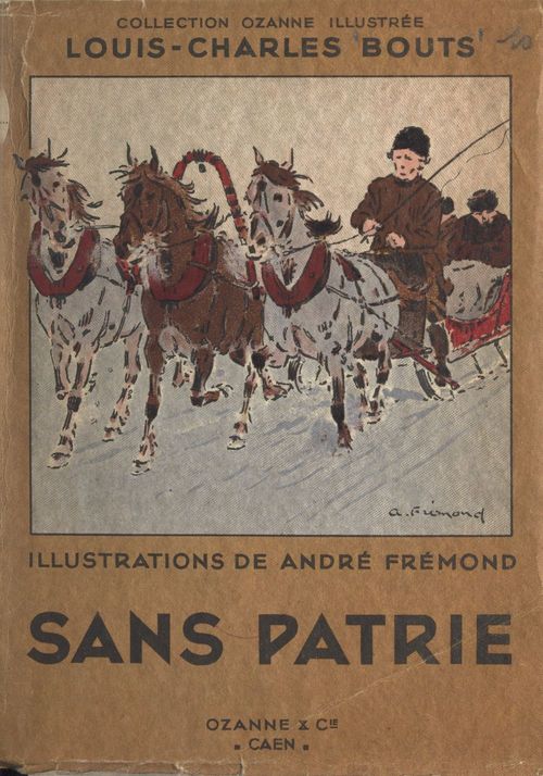 Couverture ebook de Sans patrie, de Louis-Charles Bouts