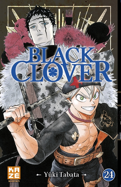 Couverture ebook de Black Clover T24, de Yuki Tabata
