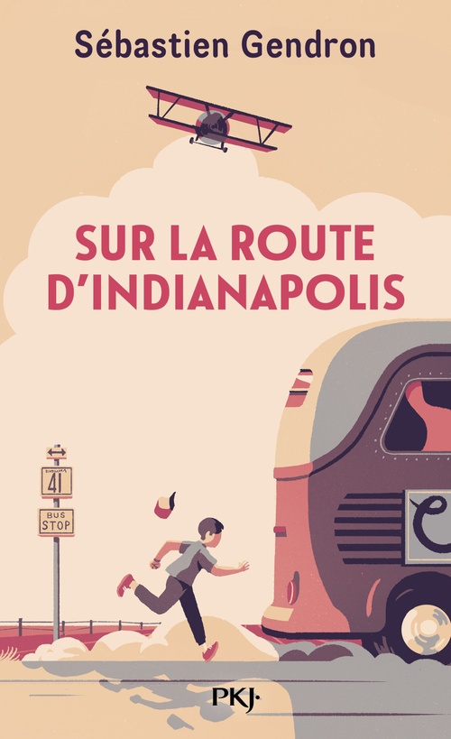 ebook cover of Sur la route d'Indianapolis, by Sébastien Gendron
