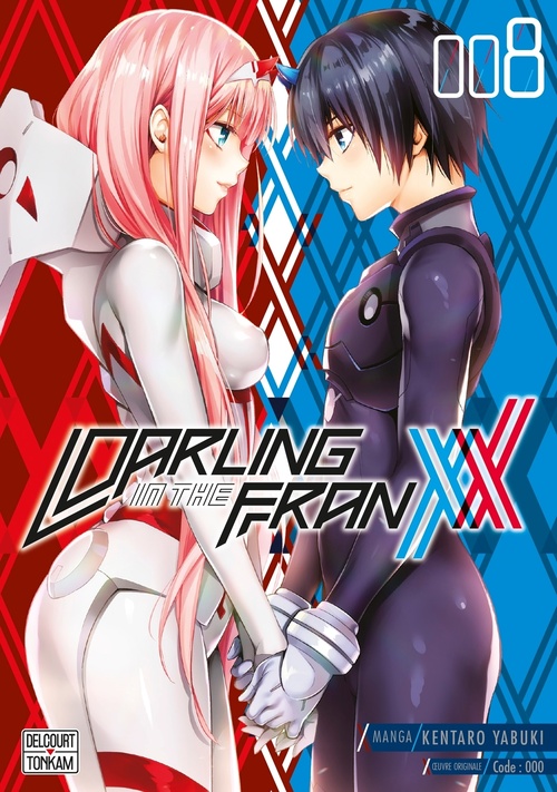 ebook cover of Darling in the Franxx T08, by Kentaro Yabuki