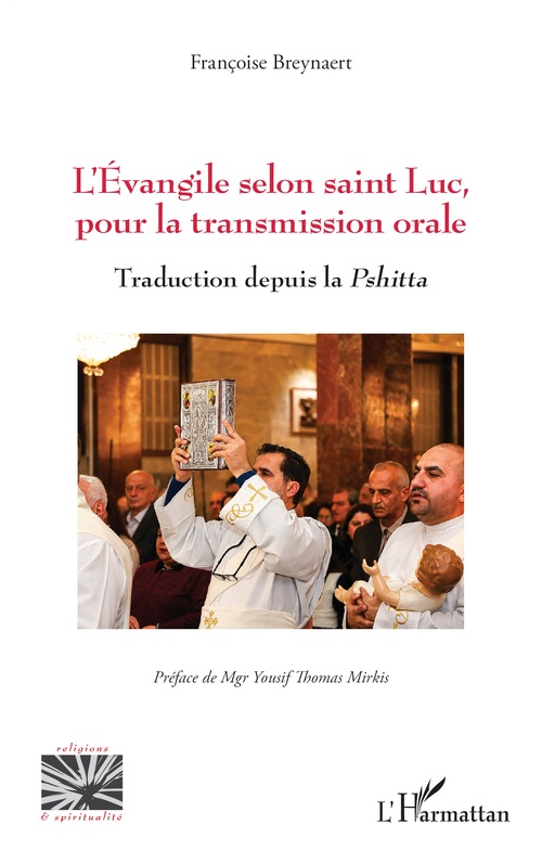 Couverture ebook de L´Évangile selon saint Luc, pour la transmission orale, de Françoise Breynaert