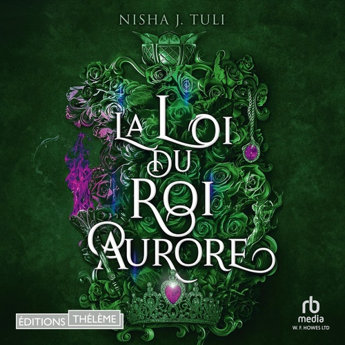 Couverture audiobook de La loi du roi aurore, de Nisha J. Tuli
