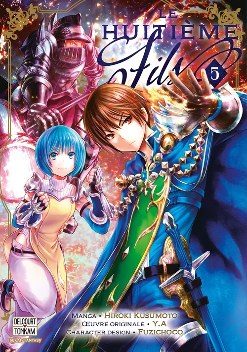 Couverture ebook de Le Huitième fils T05, de Y.A