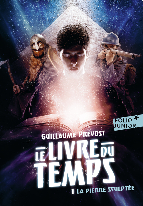 Couverture ebook de Le Livre du temps (Tome 1) - La pierre sculptée, de Guillaume Prévost