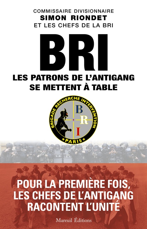 ebook cover of BRI Les patrons de l'antigang se mettent à table, by Franck Hériot, Simon Riondet
