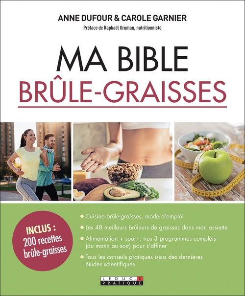 Couverture ebook de Ma Bible brûle-graisses, de Anne Dufour, Carole Garnier