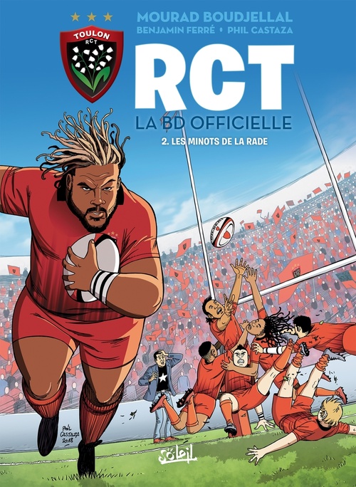 ebook cover of RCT T02 - Les Minots de la rade, by Mourad Boudjellal