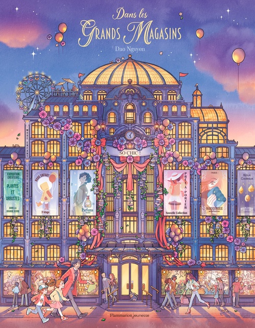 Couverture ebook de Dans les Grands Magasins, de Dao Nguyen