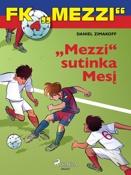 Couverture ebook de FK "Mezzi" 4. "Mezzi" sutinka Mesi, de Daniel Zimakoff