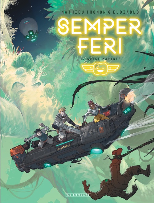 Couverture ebook de Semper Feri - Tome 1 - Space Marines, de Eldiablo