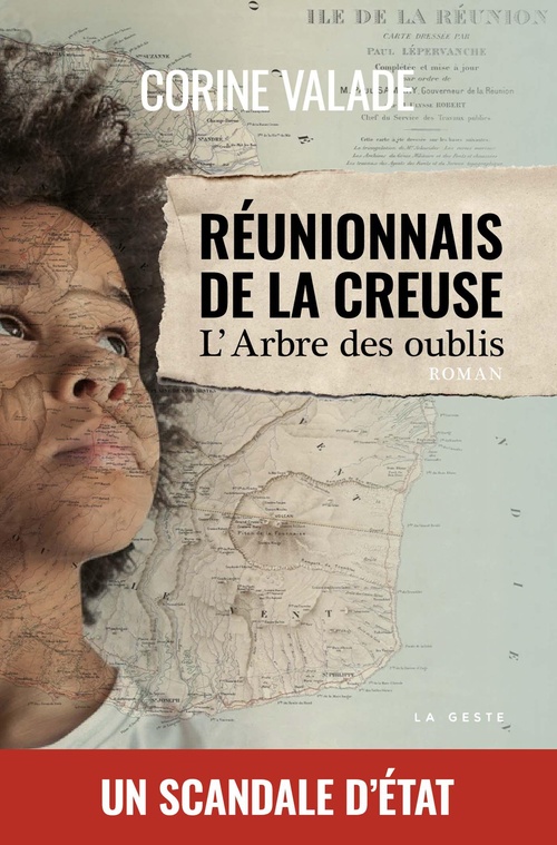 Couverture ebook de Réunionnais de la Creuse : L'Arbre des oublis, de Valade Corine