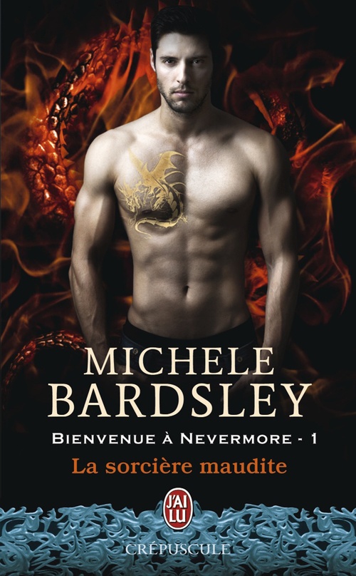 ebook cover of Bienvenue à Nevermore (Tome 1) - La sorcière maudite, by Michele Bardsley
