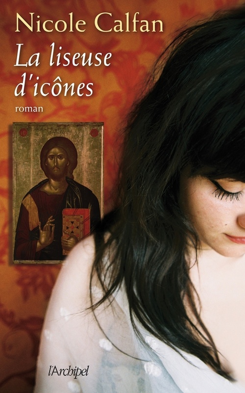Couverture ebook de La liseuse d'icônes, de Nicole Calfan