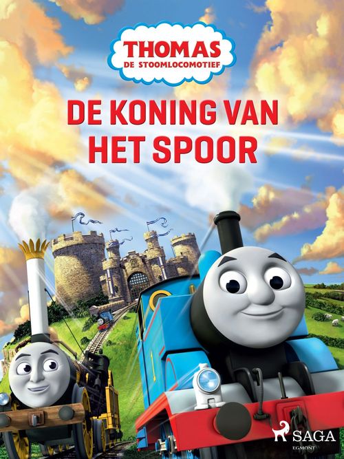 Couverture ebook de Thomas de Stoomlocomotief - De koning van het spoor, de Mattel