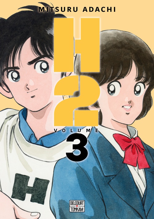 Couverture ebook de H2 Édition double T03, de Mitsuru Adachi