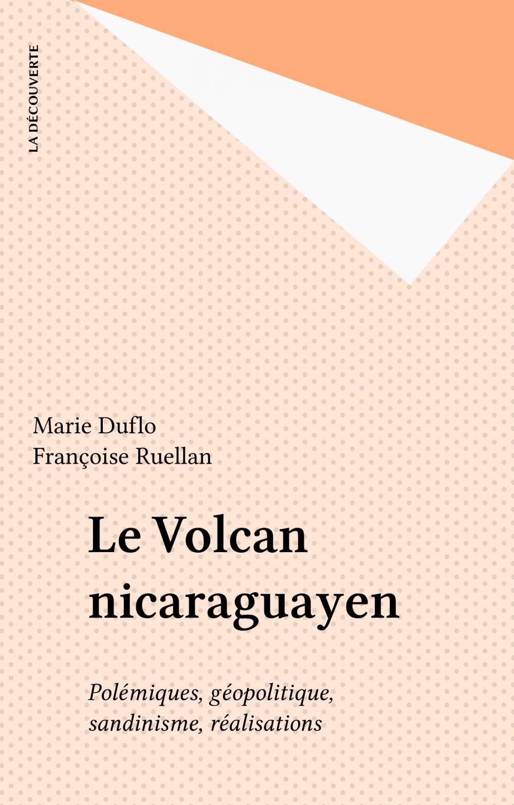 ebook cover of Le Volcan nicaraguayen, by Duflo