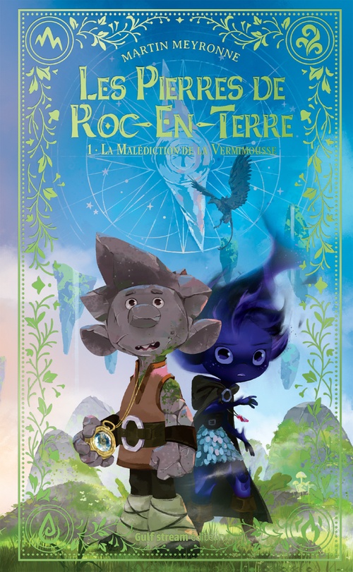 ebook cover of Les Pierres de Roc-en-Terre - Tome 1 La Malédiction de la vermimousse, by Martin Meyronne