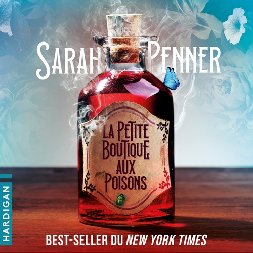 Couverture audiobook de La petite boutique aux poisons, de Sarah Penner