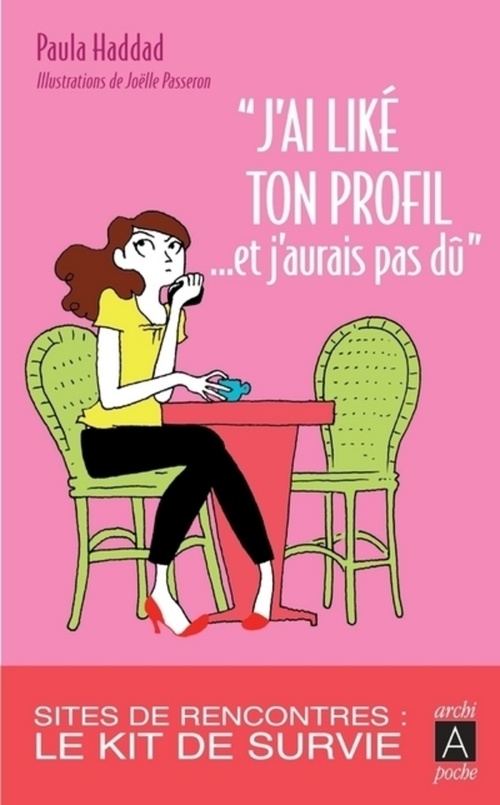 Couverture ebook de J'ai liké ton profil et j'aurais pas dû, de Paula Haddad