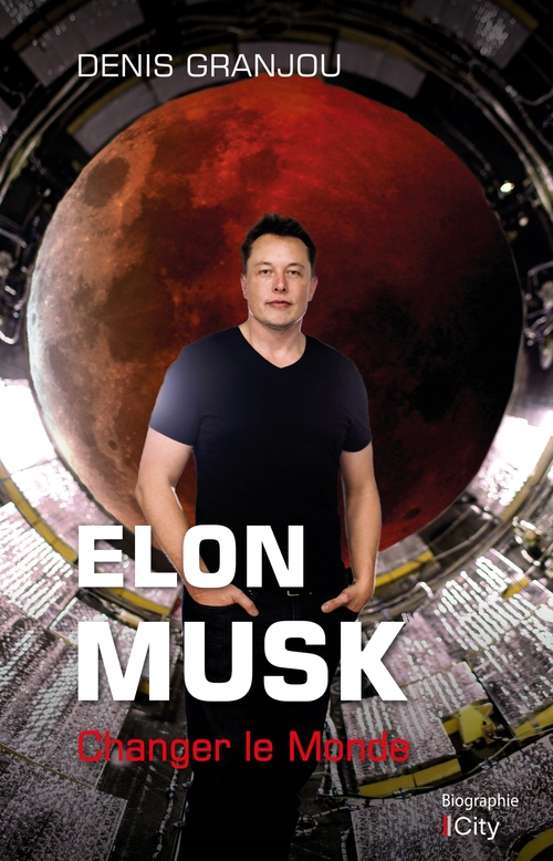 Couverture ebook de Elon Musk, de Denis Grandjou