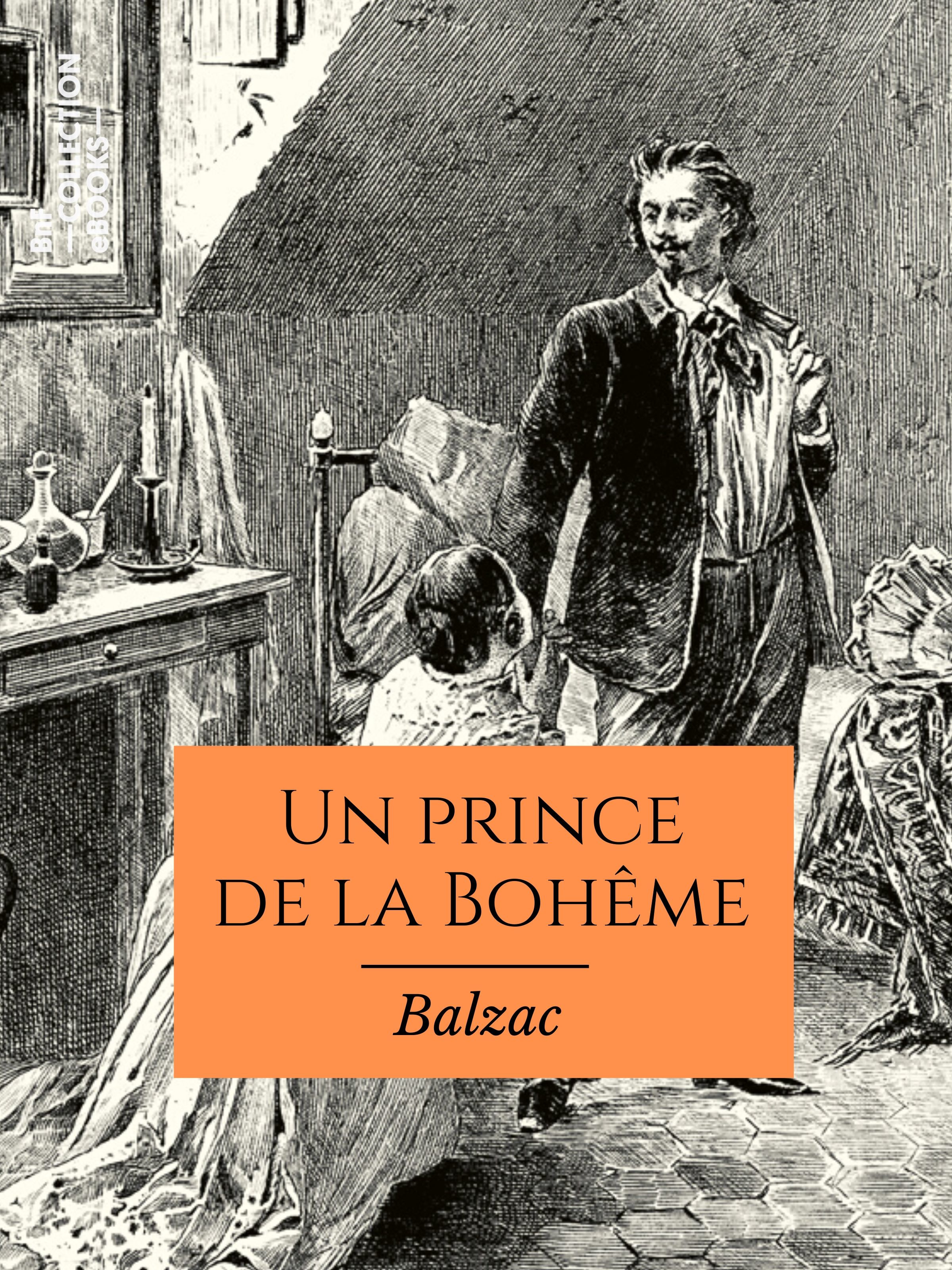 ebook cover of Un prince de la Bohême, by Honore De Balzac